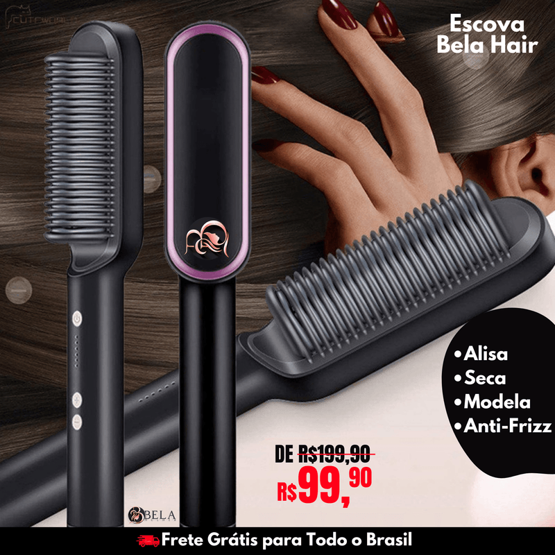 Bela Hair™ 2024 - Profissional 4 em 1 - OfertaExpressa